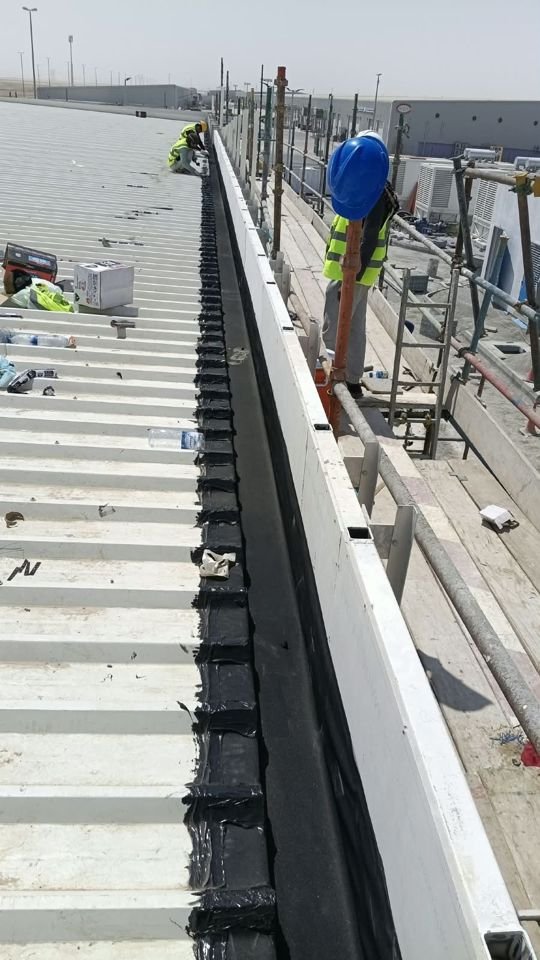 Roof works photo — DCV Data Centre
