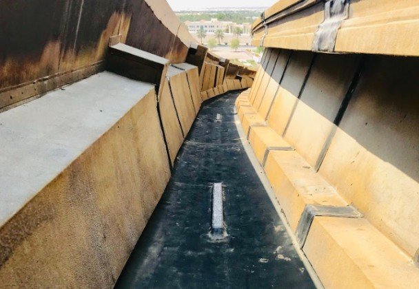 Roof works photo — Al Ain University