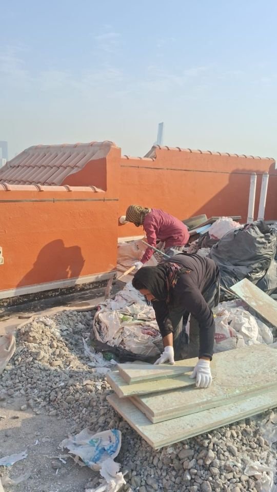 Roof works photo — Al Wasl – Discovery Gardens